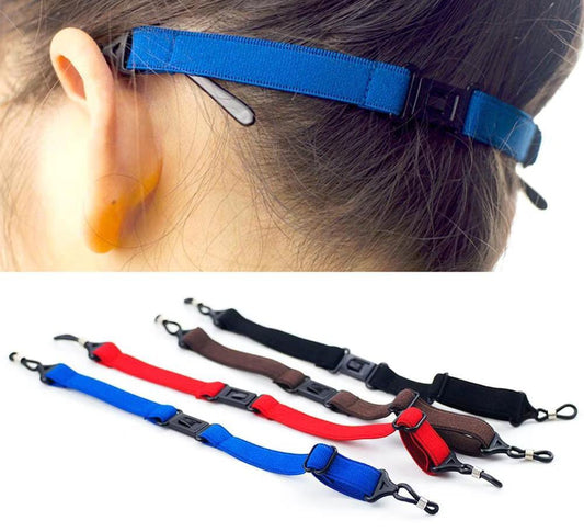 Adjustable No-Slip Eyeglass Strap
