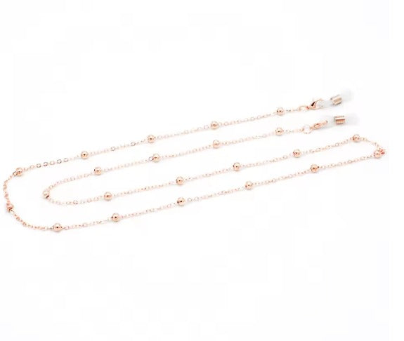 Textured Elegance Eyeglass Chain